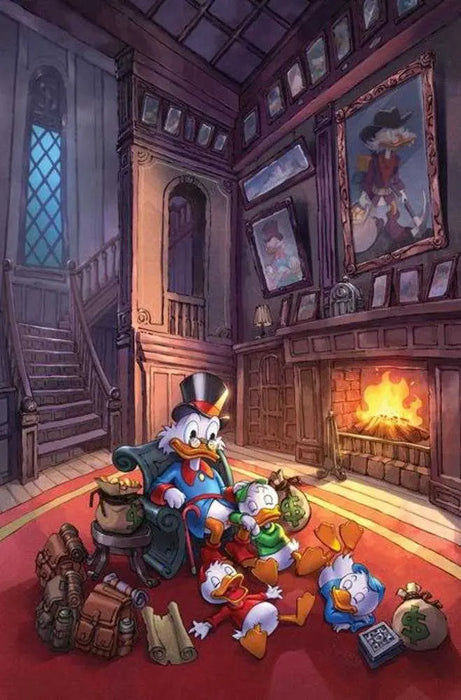 Ducktales #5 Cover G 1 in 10 Alan Quah Full Art Variant Dynamite Entertainment