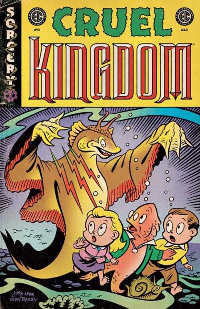 EC Cruel Kingdom #3 (Of 4) Cover C 1 in 10 Jay Stephens Homage Variant Oni Press
