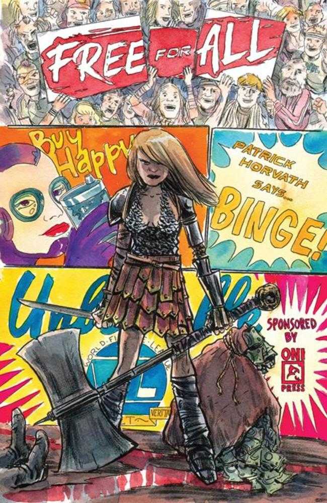 Free For All #1 (One Shot) Cover B Matt Kindt Oni Press