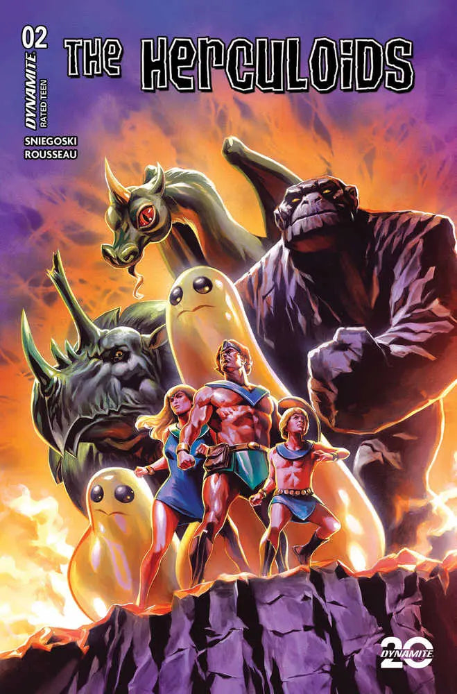 Herculoids #2 Cover D Massafara Dynamite Entertainment