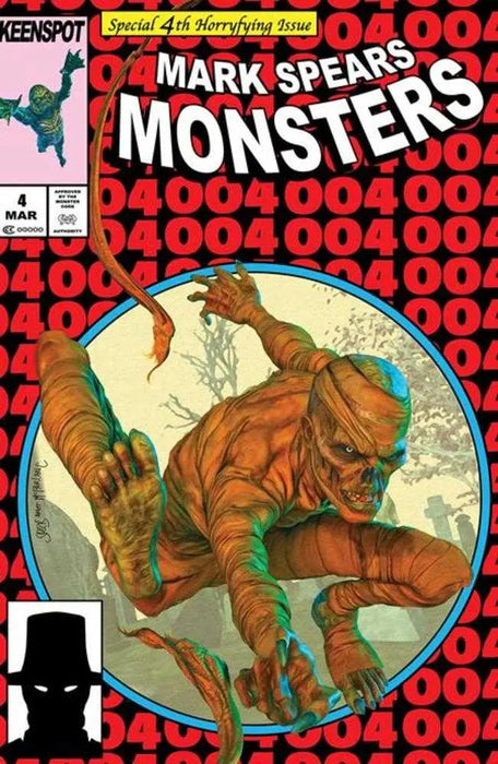 Mark Spears Monsters #4 Cover D Asm #300 Homage Keenspot Entertainment