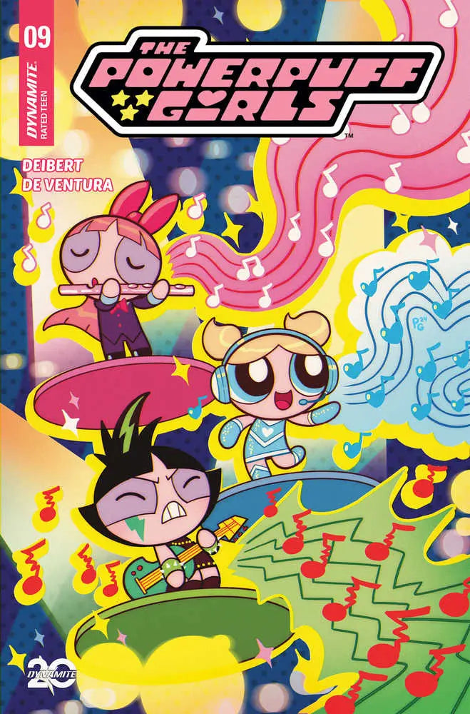 Powerpuff Girls #9 Cover A Ganucheau Dynamite Entertainment