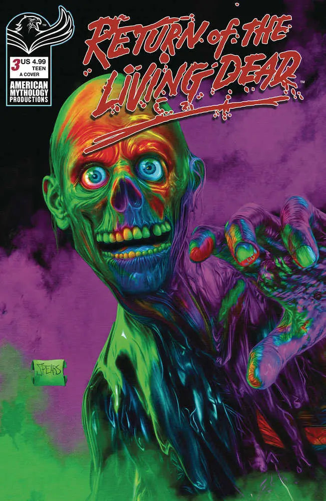 Return Of The Living Dead #3 Cover A Spears Painted American Mythology Productions