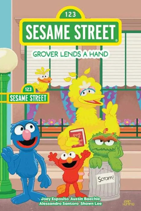 Sesame Street Grover Lends A Hand Hardcover Oni Press