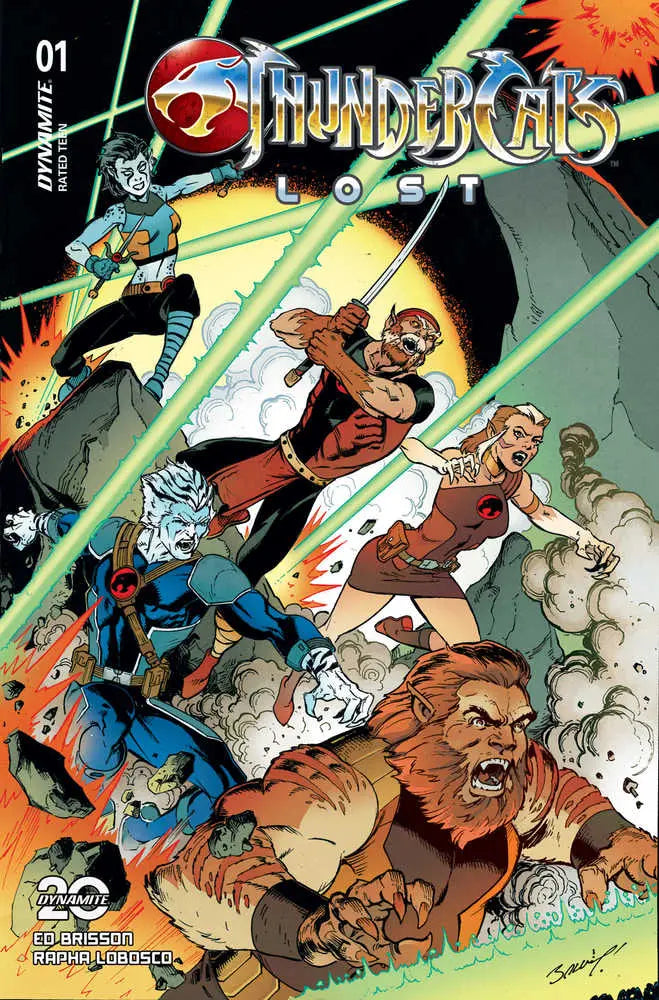 Thundercats Lost #1 Cover K 10 Copy Variant Edition Bagley Foil Dynamite Entertainment
