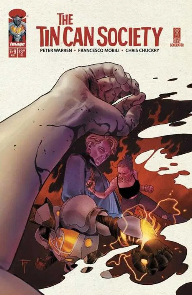 Tin Can Society #7 (Of 9) Cover A Francesco Mobili & Chris Chuckry Image Comics