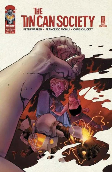 Tin Can Society #7 (Of 9) Cover A Francesco Mobili & Chris Chuckry Image Comics
