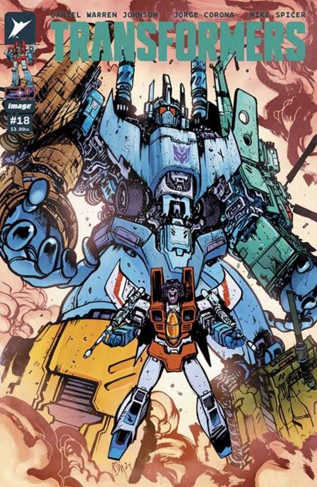 Transformers #18 Cover A Daniel Warren Johnson & Mike Spicer Image Comics