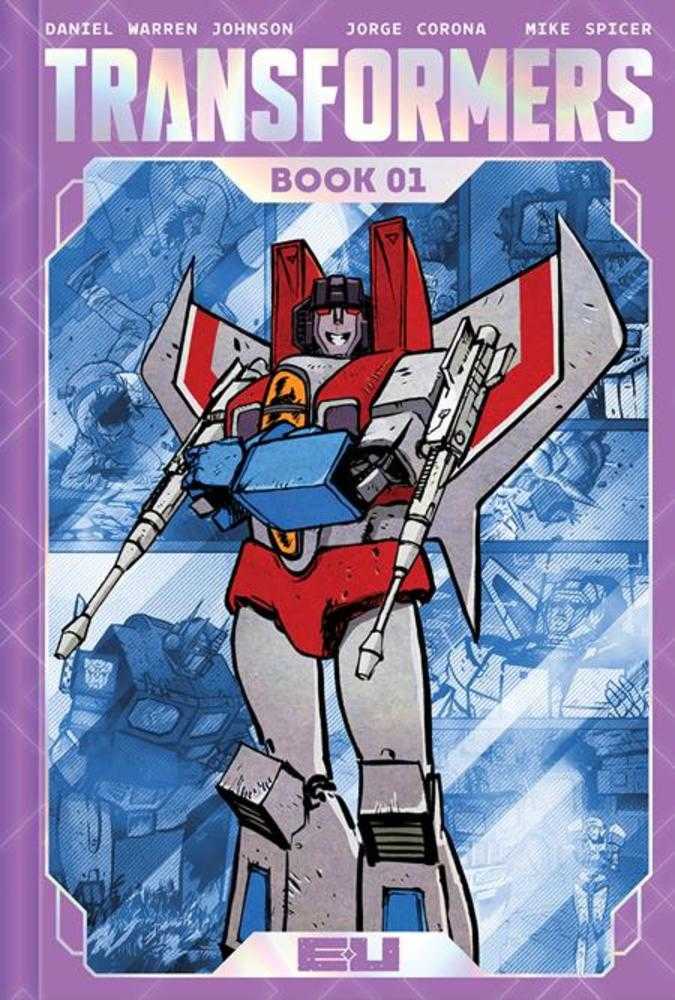 Transformers Deluxe Hardcover Book 01 Direct Market Exclusive Daniel Warren Johnson & Mike Spicer Decepticon Cover Image Comics