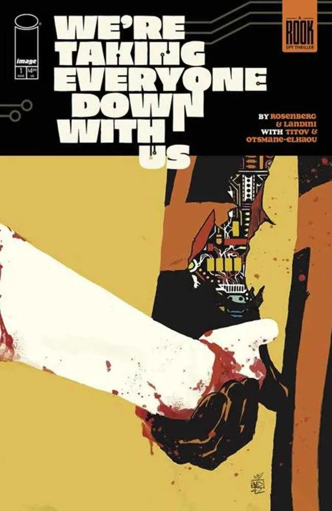 Were Taking Everyone Down With Us #1 (Of 6) Cover A Stefano Landini (Mature) Image Comics