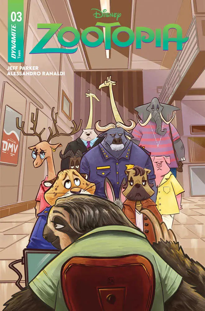 Zootopia #3 Cover B Ranaldi Dynamite Entertainment