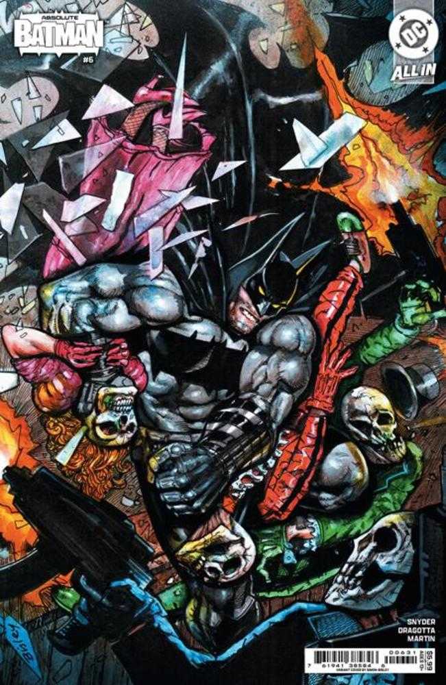 Absolute Batman #6 Cover C Simon Bisley Card Stock Variant DC Comics