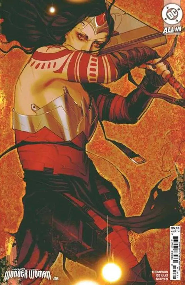 Absolute Wonder Woman #6 Cover D Joshua Sway Swaby Card Stock Variant DC Comics