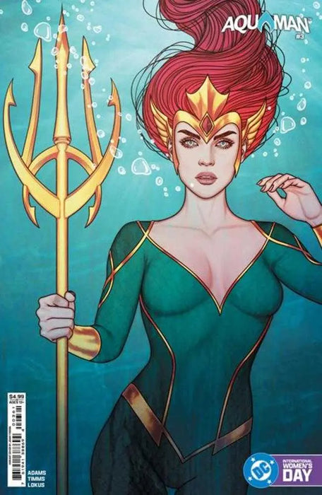 Aquaman #3 Cover E Jenny Frison International Womens Day Mera Card Stock Variant DC Comics