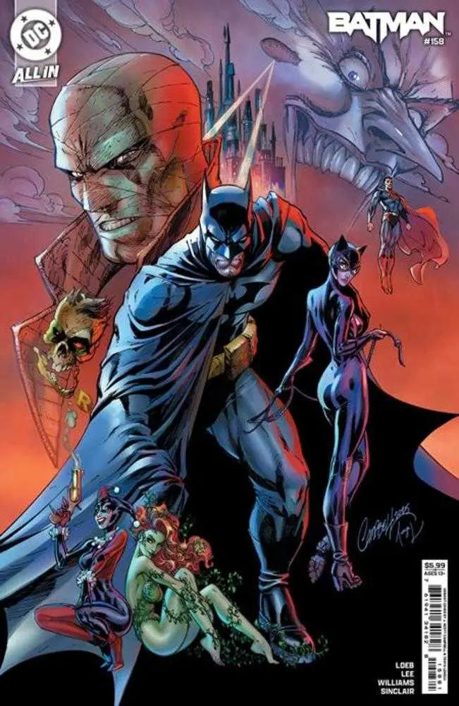 Batman #158 Cover D J Scott Campbell Card Stock Variant DC Comics