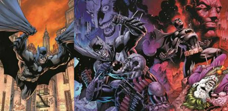 Batman #158 Cover J Jim Lee & Scott Williams Connecting Gatefold Card Stock Variant DC Comics