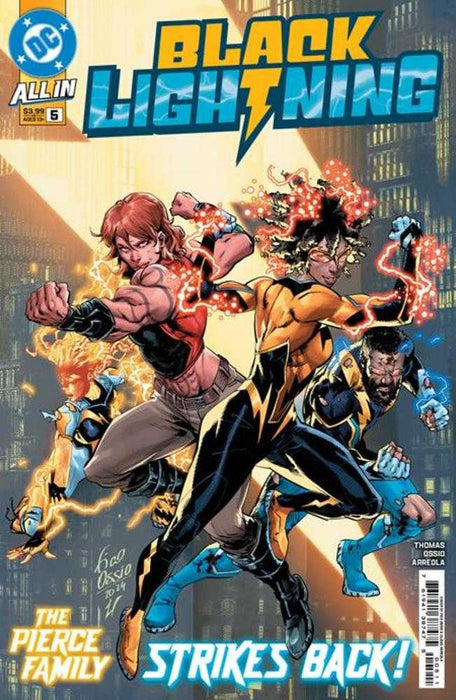Black Lightning #5 Cover A Fico Ossio DC Comics