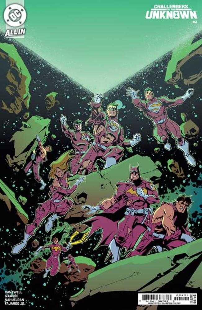 Challengers Of The Unknown #4 (Of 6) Cover B Phil Hester Card Stock Variant DC Comics