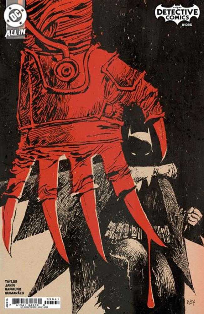 Detective Comics #1095 Cover E 1 in 25 Ashley Wood Card Stock Variant DC Comics