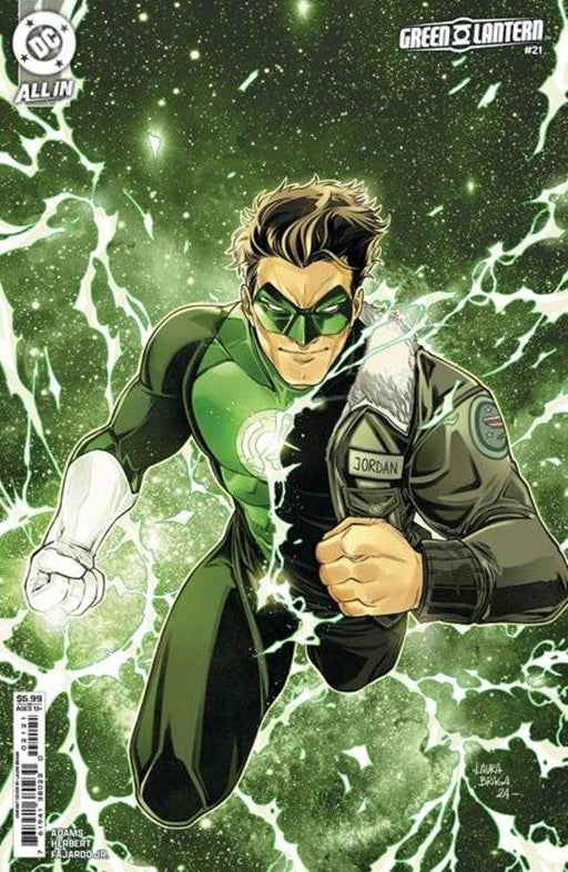 Green Lantern #21 Cover C Laura Braga Card Stock Variant DC Comics