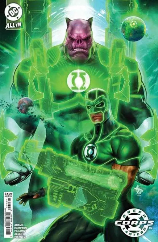 Green Lantern Corps #2 Cover B Dave Wilkins Card Stock Variant DC Comics