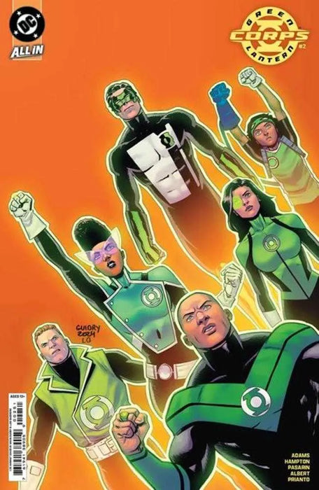 Green Lantern Corps #2 Cover F 1 in 25 Gavin Guidry Card Stock Variant DC Comics