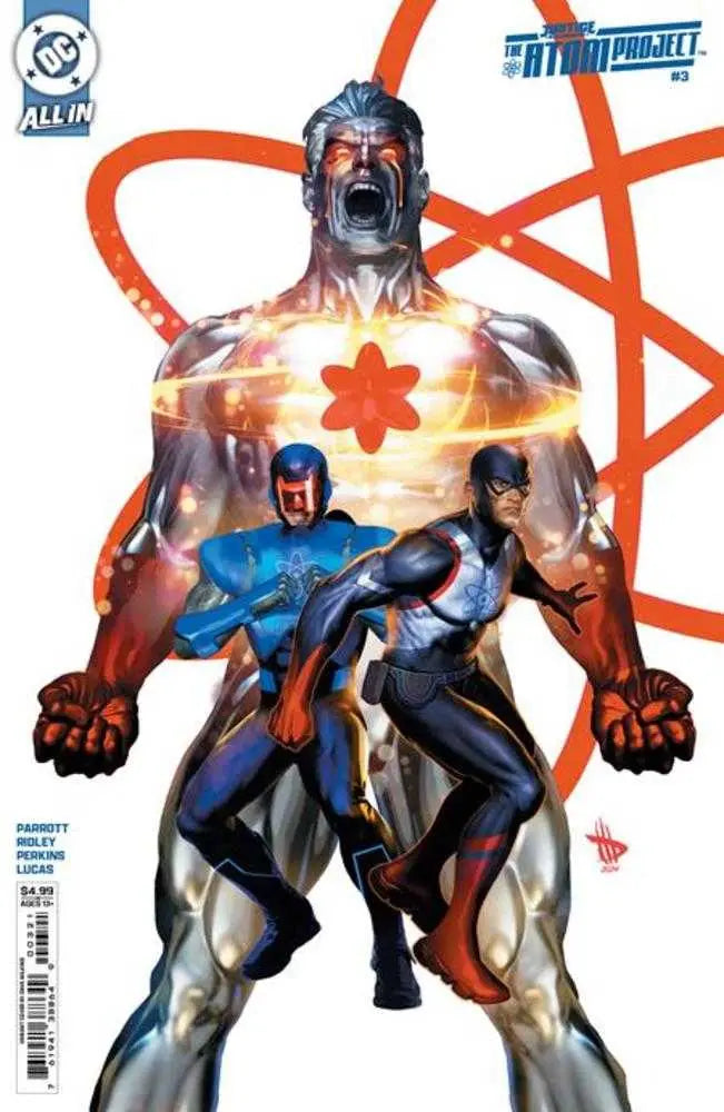 Justice League The Atom Project #3 (Of 6) Cover B Dave Wilkins Card Stock Variant DC Comics