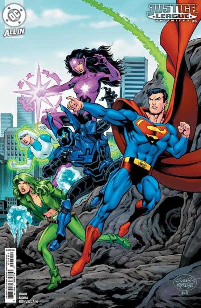 Justice League Unlimited #5 Cover F 1 in 25 Dan Jurgens Card Stock Variant DC Comics