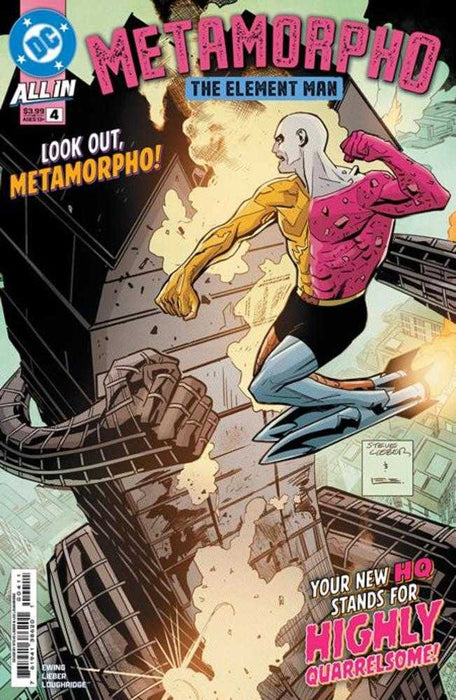 Metamorpho The Element Man #4 Cover A Steve Lieber DC Comics