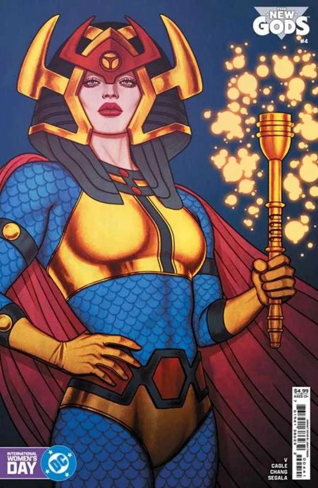 New Gods #4 (Of 12) Cover D Jenny Frison International Womens Day Big Barda Card Stock Variant DC Comics