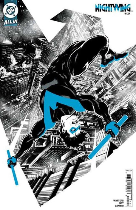 Nightwing #124 Cover E 1 in 25 Amancay Nahuelpan Card Stock Variant DC Comics