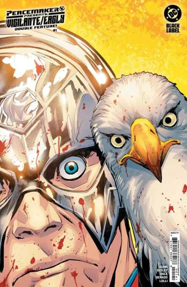 Peacemaker Presents The Vigilante Eagly Double Feature #1 (Of 5) Cover E 1 in 25 Matteo Lolli Card Stock Variant (Mature) DC Comics
