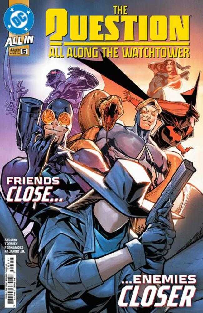 Question All Along The Watchtower #5 (Of 6) Cover A Cian Tormey DC Comics