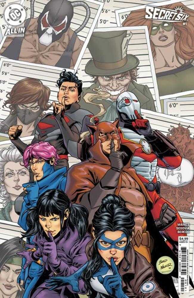 Secret Six #1 (Of 6) Cover B Brad Walker Card Stock Variant DC Comics