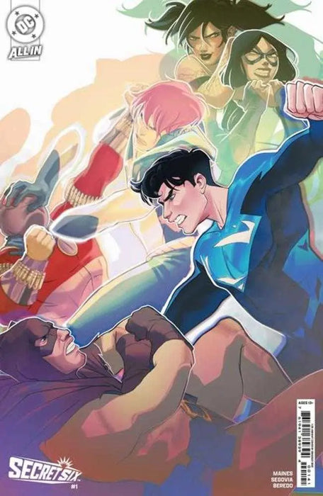 Secret Six #1 (Of 6) Cover F 1 in 25 Sweeney Boo Card Stock Variant DC Comics