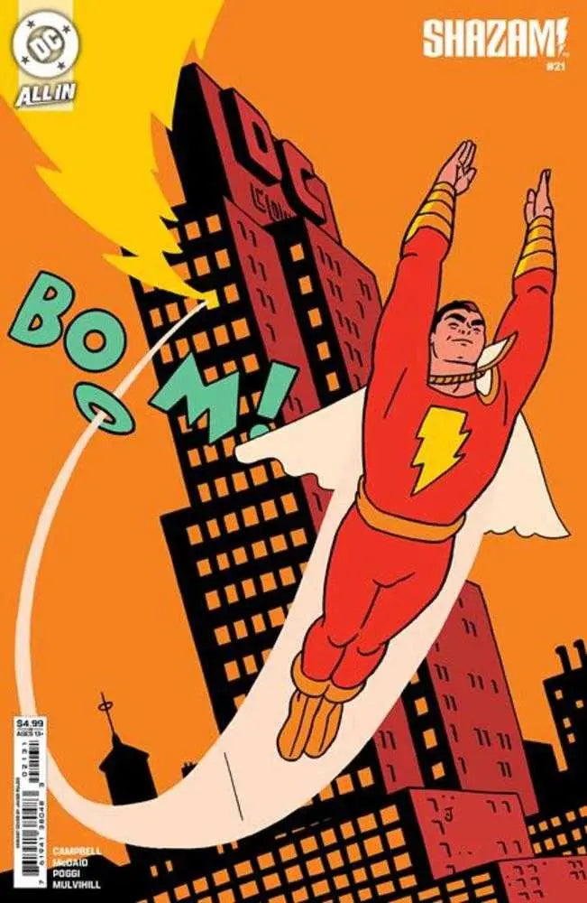 Shazam #21 Cover C Javier Pulido Card Stock Variant DC Comics