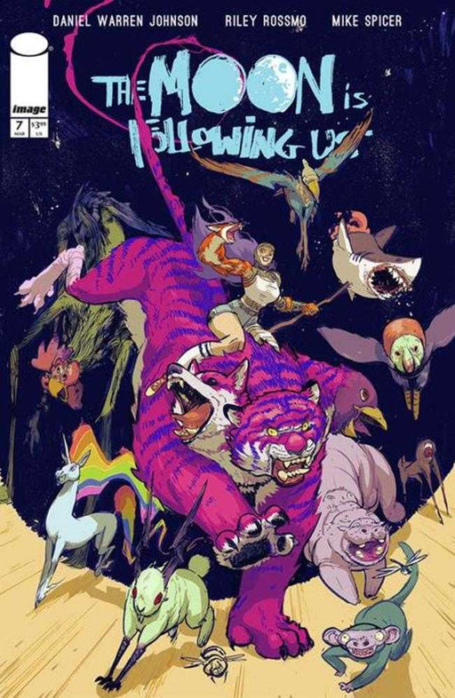 The Moon Is Following Us #7 (Of 10) Cover A Riley Rossmo & Mike Spicer Image Comics