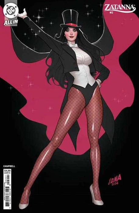 Zatanna #2 (Of 6) Cover B David Nakayama Card Stock Variant DC Comics