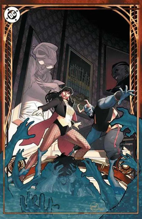 Zatanna #2 (Of 6) Cover D 1 in 25 Jamal Campbell Ghosts Virgin Card Stock Variant DC Comics