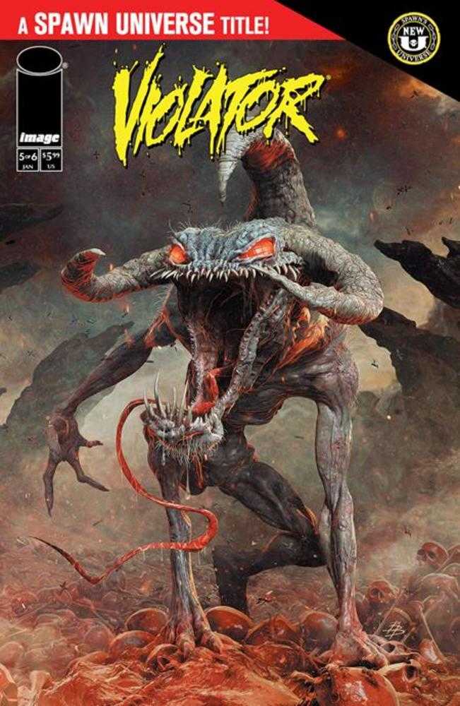 Spawn Violator #5 (Of 6) Cover B Bjorn Barends Variant Image Comics