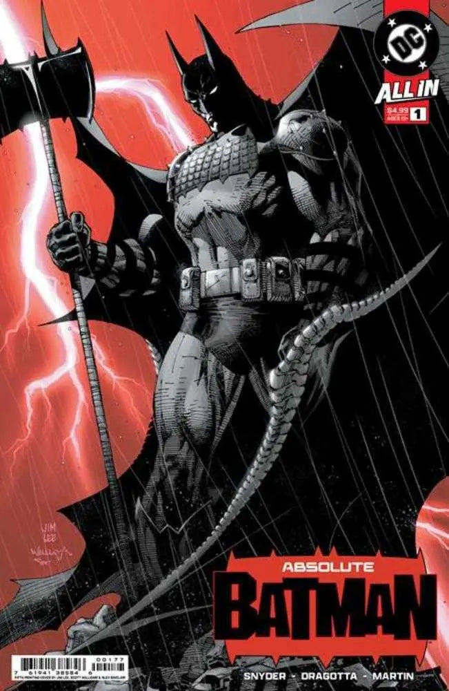 Absolute Batman #1 5th Print Cover A Jim Lee - Revenge Of
