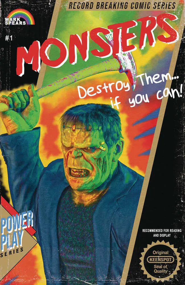 Mark Spears Monsters #1 4TH Printing Cover B 20 Copy Variant Edition Keenspot Entertainment