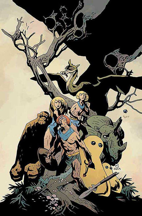 Herculoids #1 Cover Zg 15 Copy Foc Variant Edition Mignola Foil Virgin (C Dynamite Entertainment