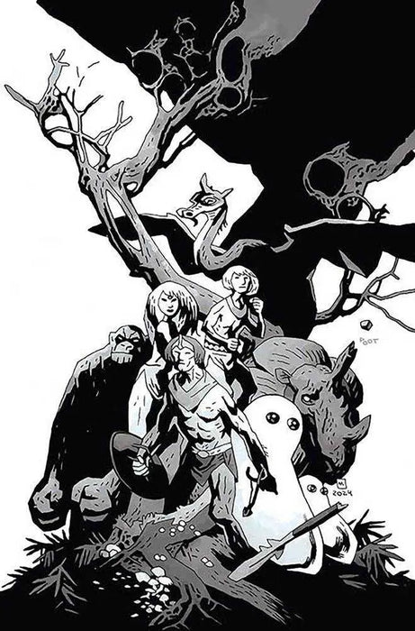 Herculoids #1 Cover Zh 15 Copy Foc Variant Edition Mignola Line Art Virgi Dynamite Entertainment