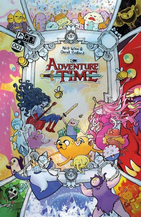 Adventure Time (2025) #1 Cover H Trung Le Nguyen Silver Foil Variant Oni Press