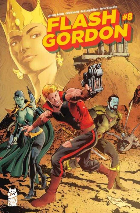 Flash Gordon #8 Cover A Will Conrad Mad Cave Studios