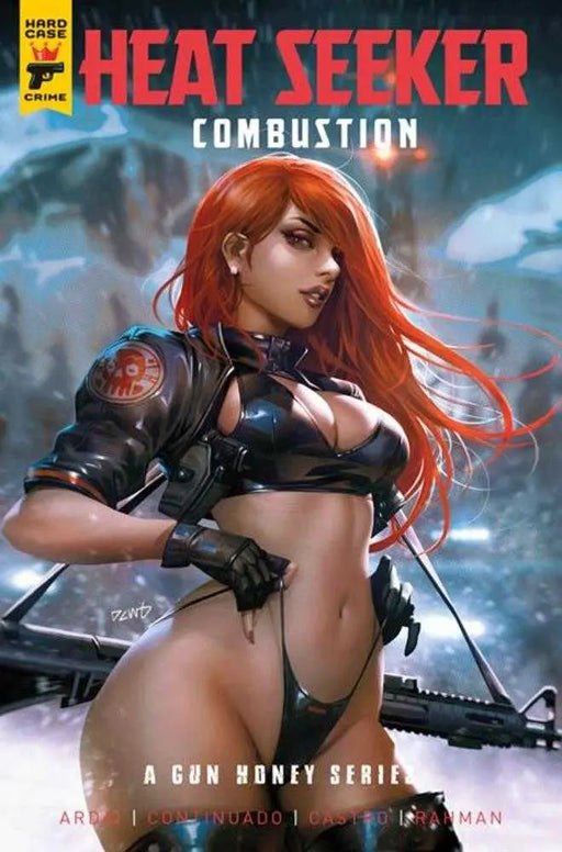 Heat Seeker Combustion A Gun Honey Series TPB Direct Market Edition Derrick Chew Cover (Mature) Titan Comics