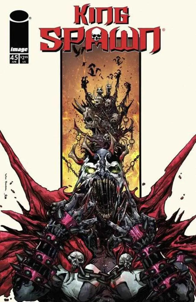 King Spawn #45 Cover B Von Randal Variant Image Comics