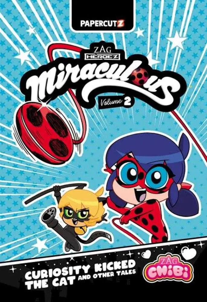 Miraculous Ladybug Chibi TPB Volume 02 Curiosity Kicked The Cat & Other Stories Papercutz