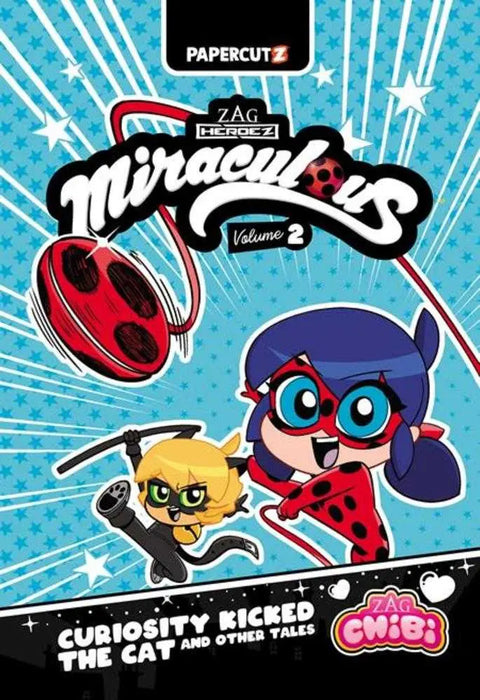 Miraculous Ladybug Chibi TPB Volume 02 Curiosity Kicked The Cat & Other Stories Papercutz